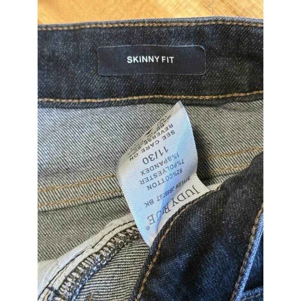 Judy Blue Skinny Fit Jeans Women's Size 11 / 30 Faded Blue‎ High Rise JB88287